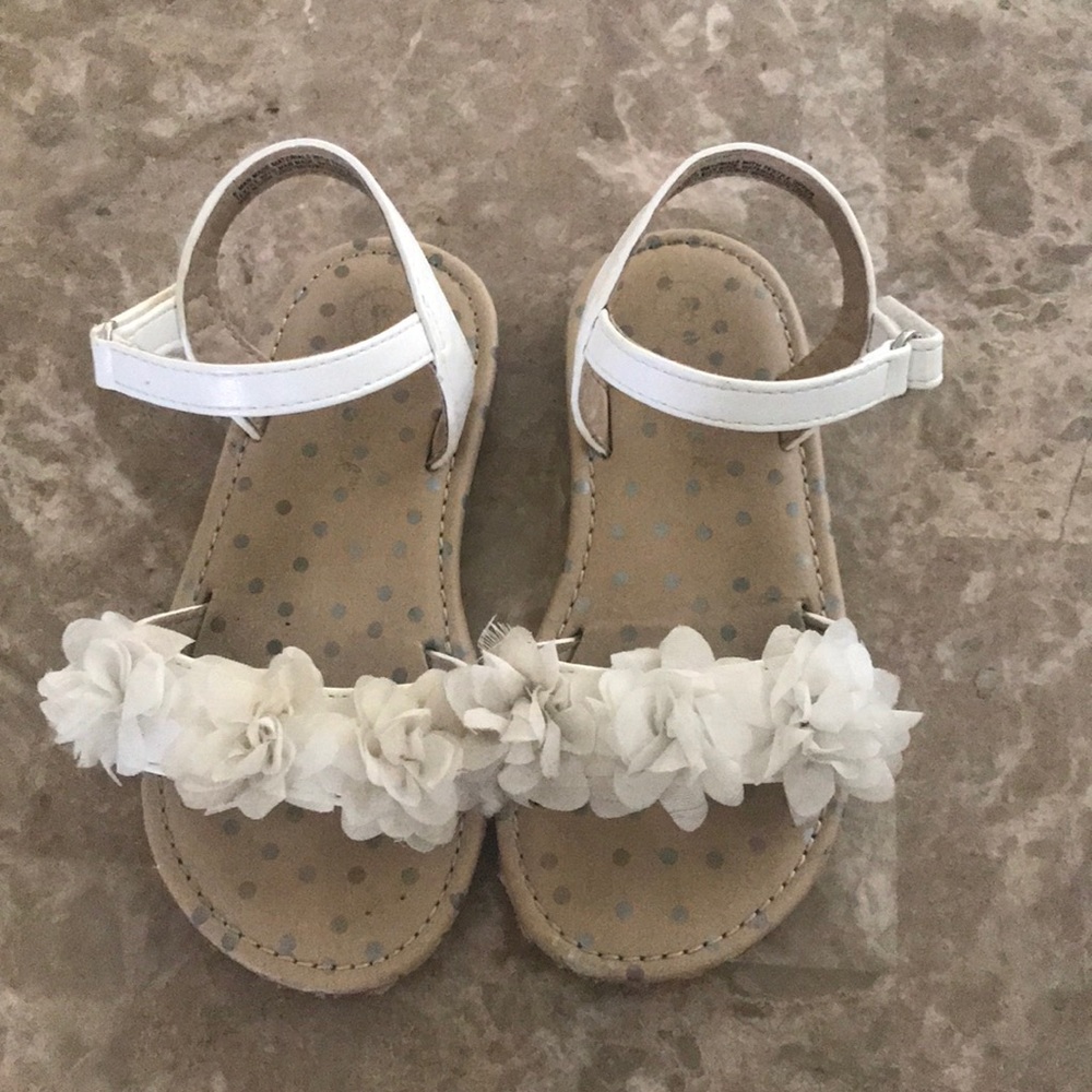 Cat & Jack white sandals